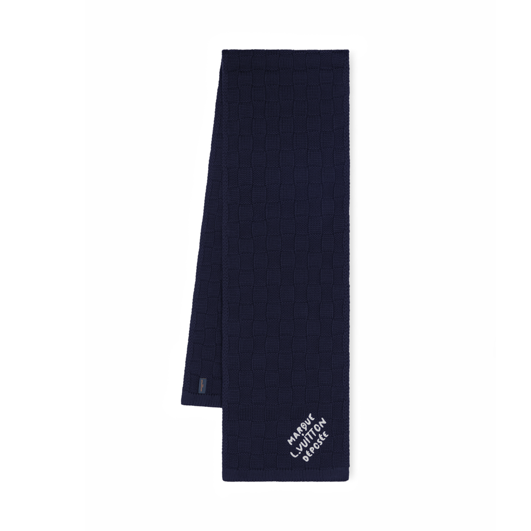 Damier Snug Scarf S00 - Men - Accessories | LOUIS VUITTON ®